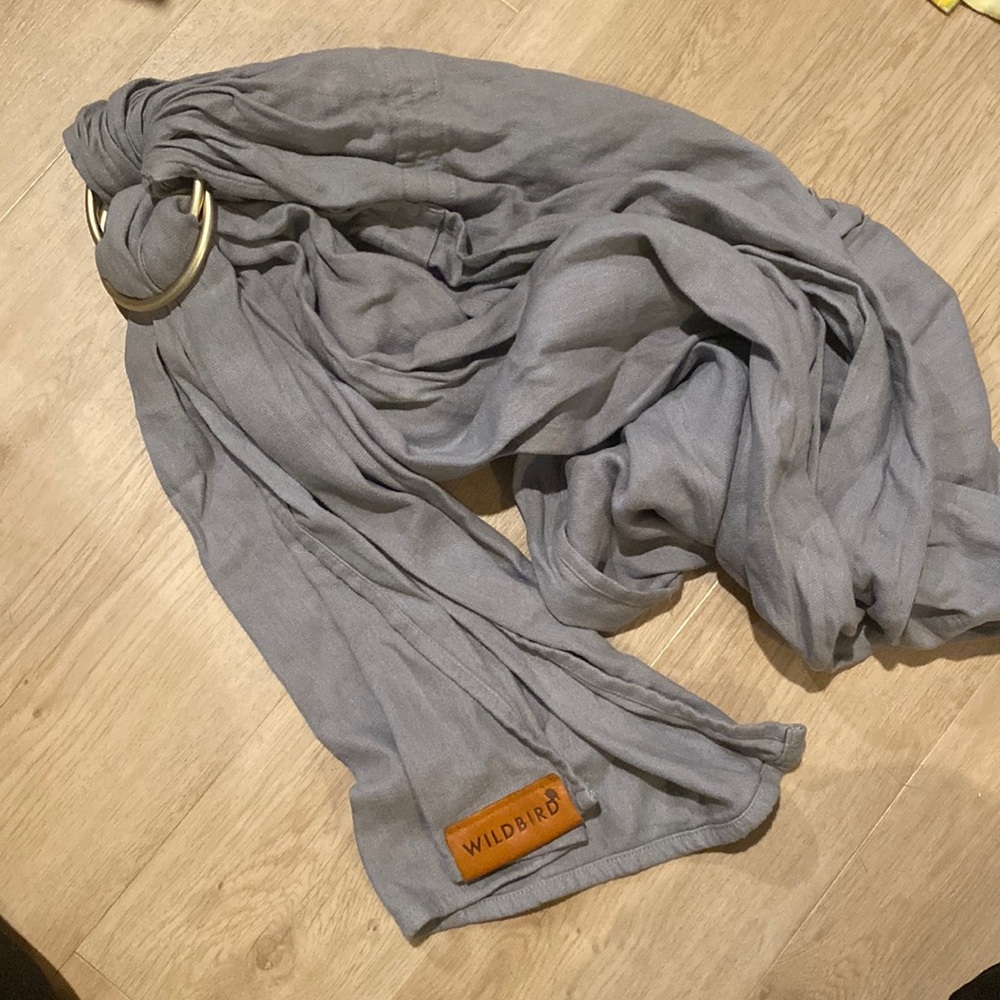 Wildbird Gray Kids Ring Sling